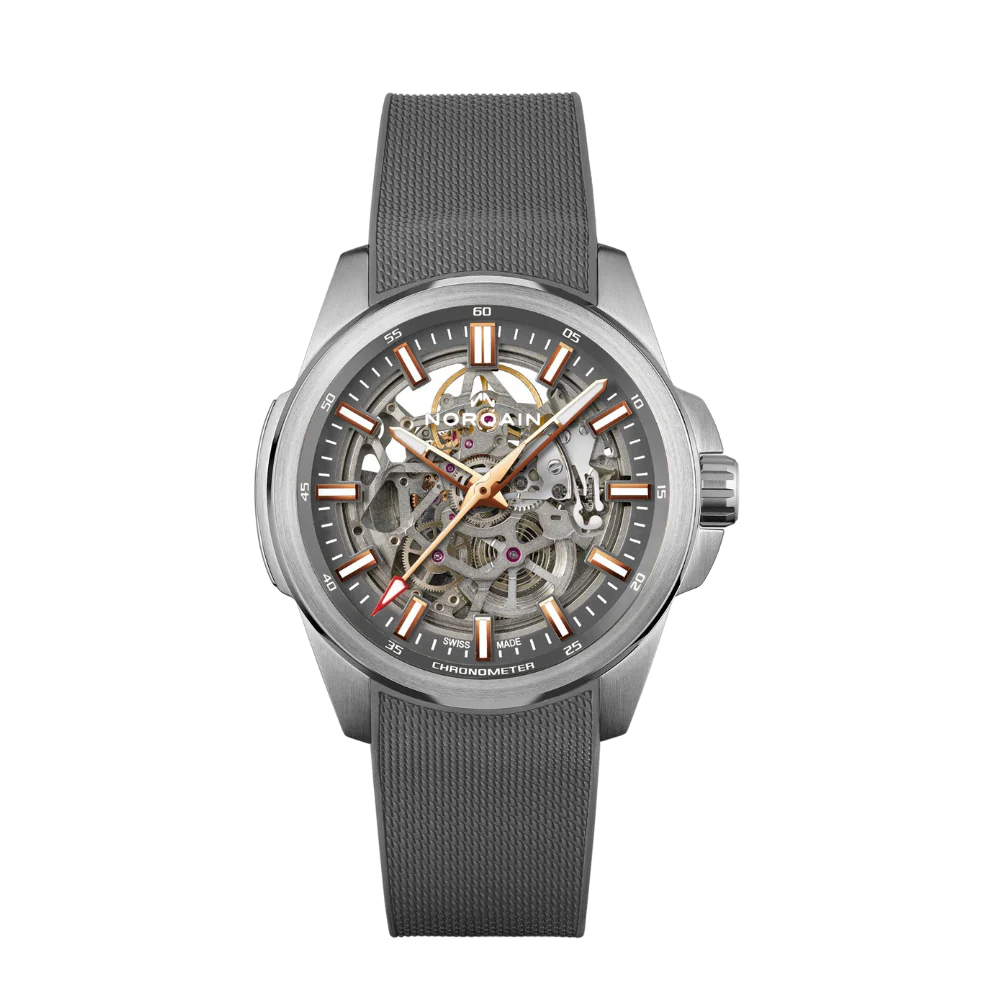 NORQAIN Independence Skeleton 42mm N3000.07S02.G01.R01