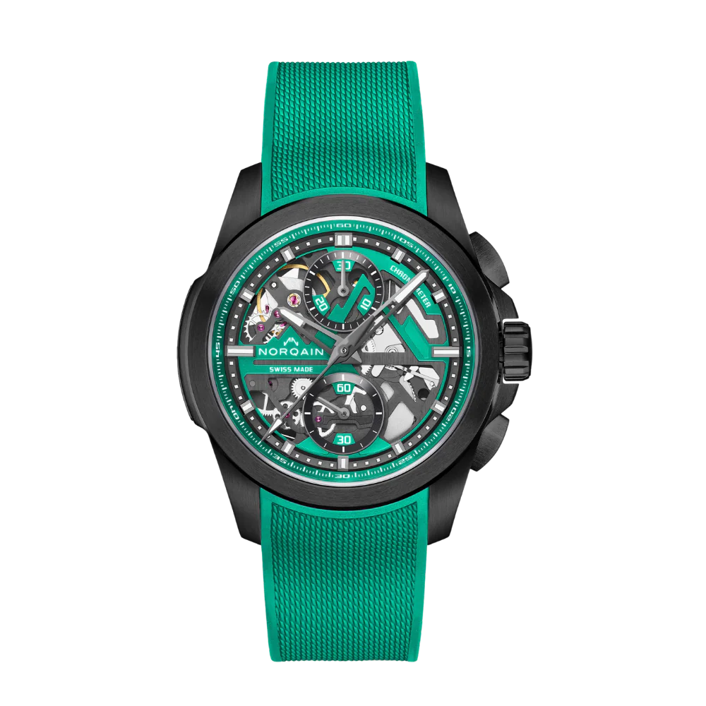 NORQAIN Independence Skeleton Chrono 42mm Limited Edition N3200.40T02.J01.R01