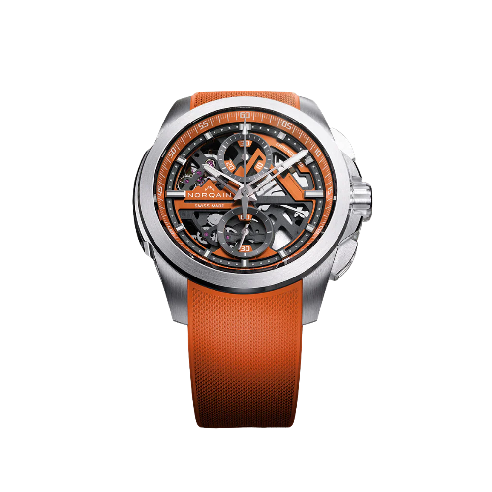 NORQAIN Independence Skeleton Chrono 42mm N3200.40S01.O01.R01 - Image 2