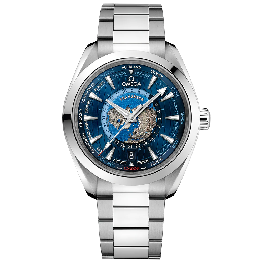 OMEGA Seamaster Aqua Terra GMT Worldtimer 220.10.43.22.03.001