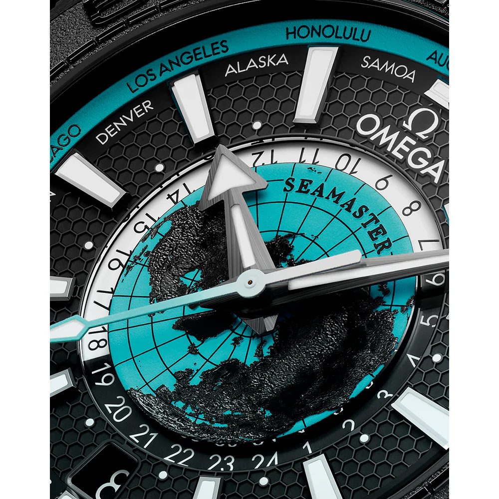 OMEGA Seamaster Planet Ocean Worldtimer 600M 215.92.46.22.01.006 - Image 3
