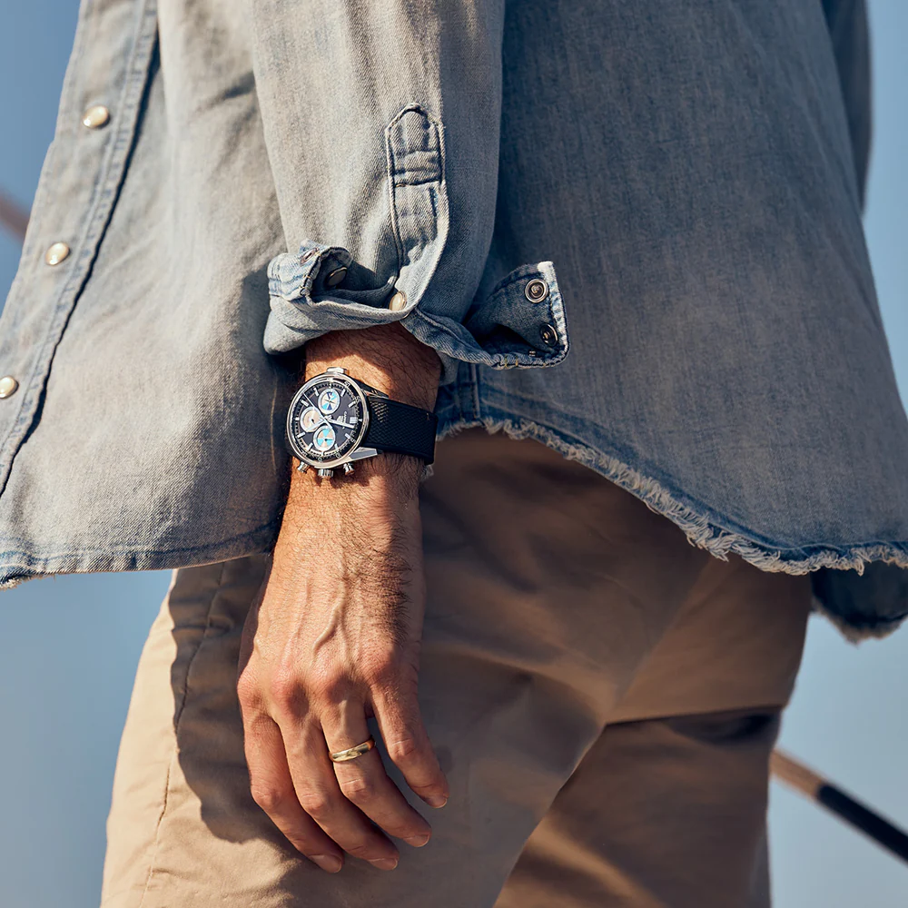 TAG Heuer Carrera Chronograph Seafarer x Hodinkee CBS2014.FT6293 - Image 5