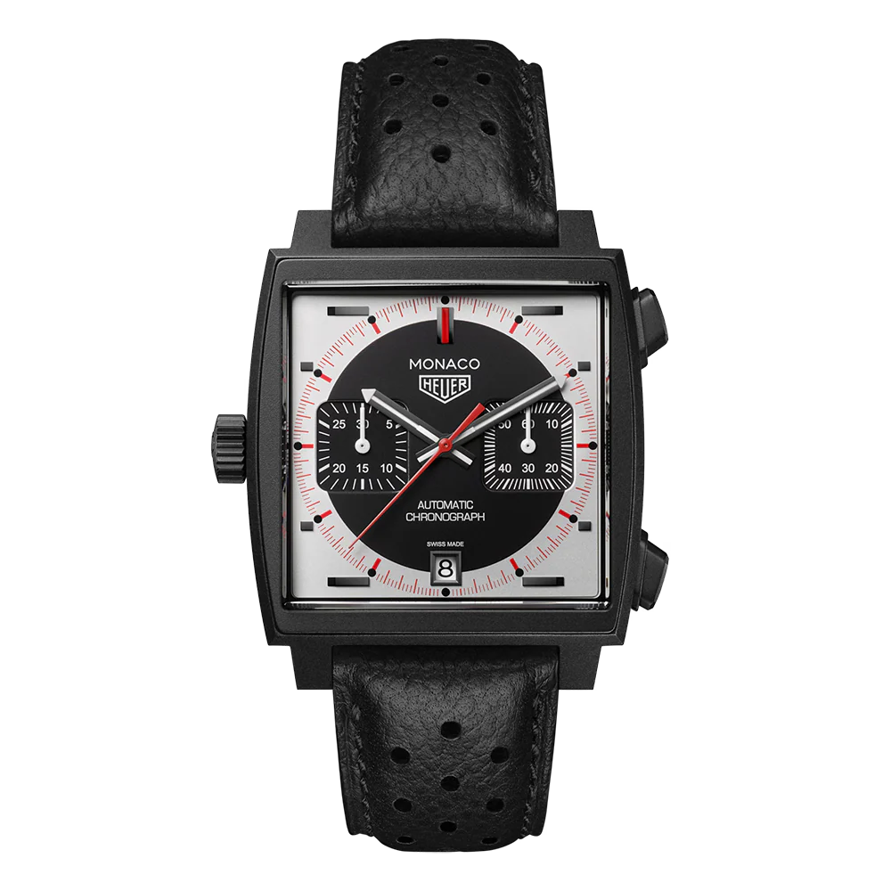 TAG Heuer Monaco Chronograph Stopwatch CAW218F.FC6356
