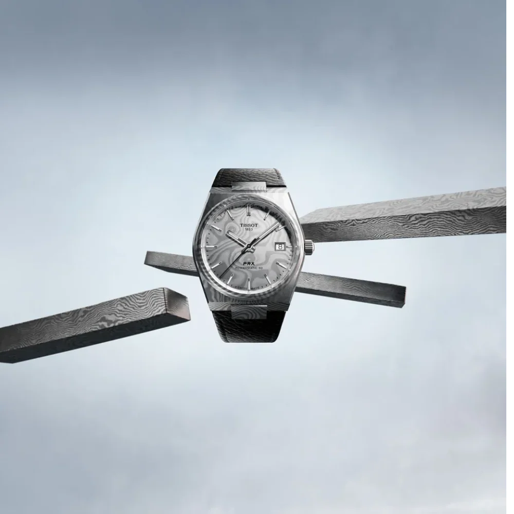 Tissot PRX Damascus Steel 38mm T137.807.96.081.00 - Image 8