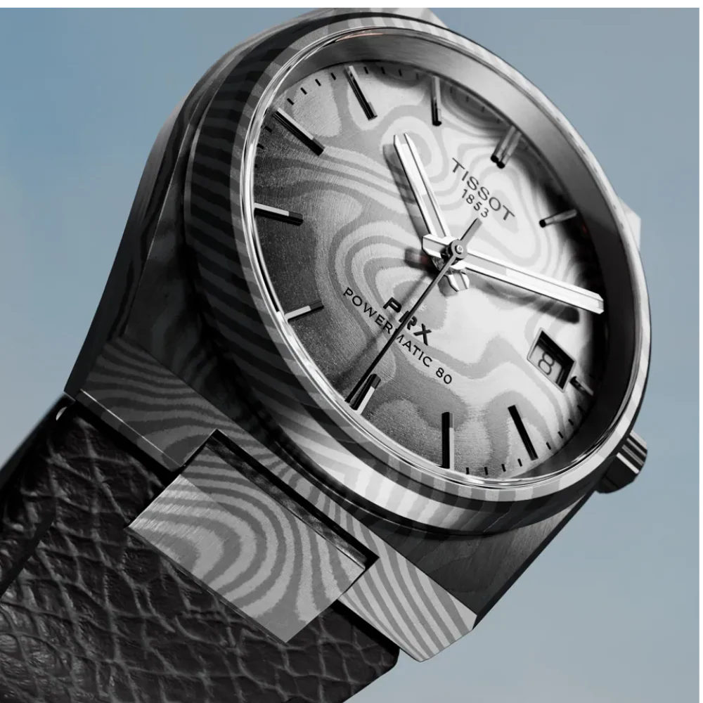 Tissot PRX Damascus Steel 38mm T137.807.96.081.00 - Image 9