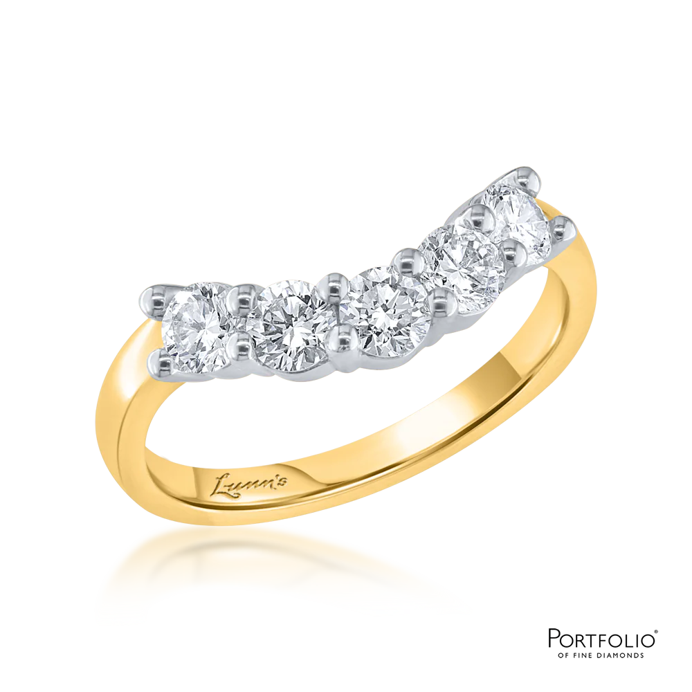 Yellow Gold and Diamond Eternity Ring